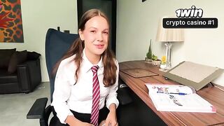 A schoolgirl is doing her homework with her stepbrother in 2026