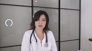 A happy patient has an encounter with a doctor that’s more than physical