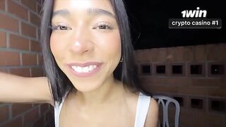 The girl has no lube, but she is very hot and sexy