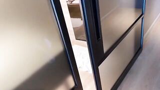 Hot blonde MILF Sarah Jessie gets fucked on the bed