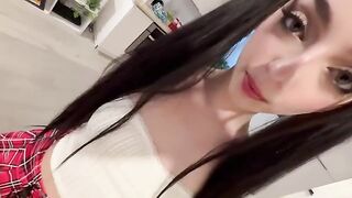 Scarlett Rosewood is ready to show her body after school