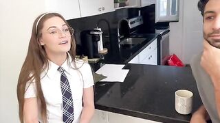 The girl received a scholarship, but she could not afford to live on her own