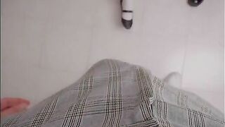 Two girls having fun with a guy in a wild, uninhibited way