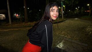 A girl with a great ass is screaming with pleasure