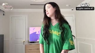 A tattooed beauty gets fucked hard from behind in POV
