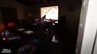 Our grandparents left, we have a wild time in the bedroom