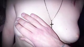It will get hard if it fits perfectly. A downblouse story