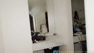 Two Asian girls shared a big dick in an intense threesome