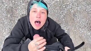 I’m dying to suck cock and can’t hold back anymore