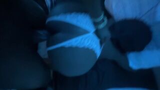 Ebony woman gets her ass pounded by a BBC in hardcore action