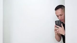 A cock like a lollipop — to lick and suck, a steamy scene