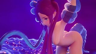 Genshin Impact version of Mona Wales, the dominant and squidgy MILF