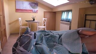 Mimi Boom gently wakes her man up with morning sex