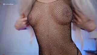A fit and sexy girl with a stunning body has intense sex - EmiliaBunny