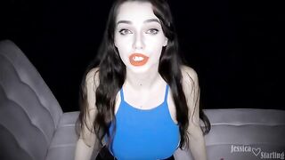 Hate fuck your big tits ex in POV with a messy facial finish