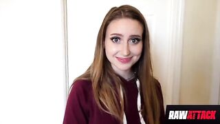 Playful Laney Grey gets her pussy stuffed with a massive cock in HD