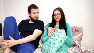 Cute stepsister’s asshole gapped after hard anal sex