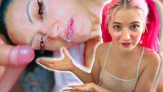 TikTok thot reacts to top Argentine porn with Emma Fiore