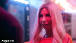 A pretty girl Kenzie has sex in public with someone she shouldn’t be with