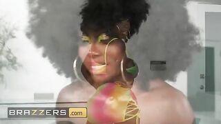 Ebony Mystique shares her skin care routine with fans and gets intimate in a steamy finale
