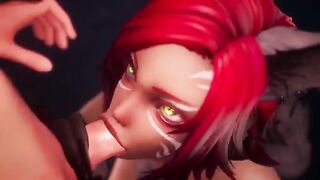 Taron has sex with Captain in a thrilling anime scene