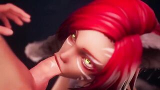 Taron has sex with Captain in a thrilling anime scene